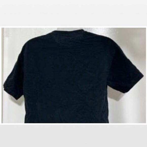 Small Black Gym Fitness T-shirt Top - Picture 7 of 10